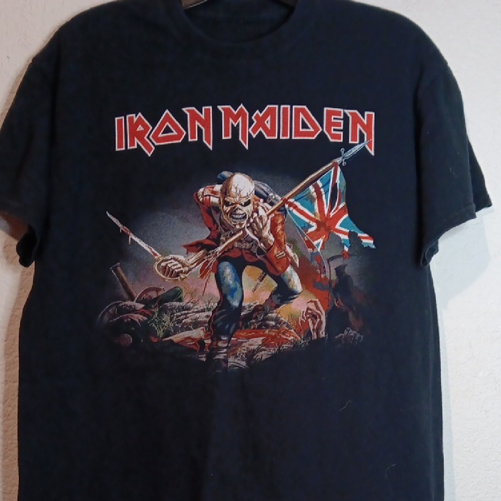 Iron Maiden Black Graphic Tee